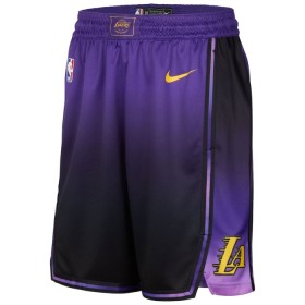Män Los Angeles Lakers Shorts Nike 2024-25 City Edition Swingman